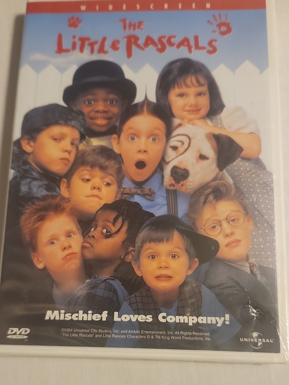 "THE LITTLE RASCALS" DVD CD WIDESCREEN IN COLOR NEW UNOPENED - Family Film